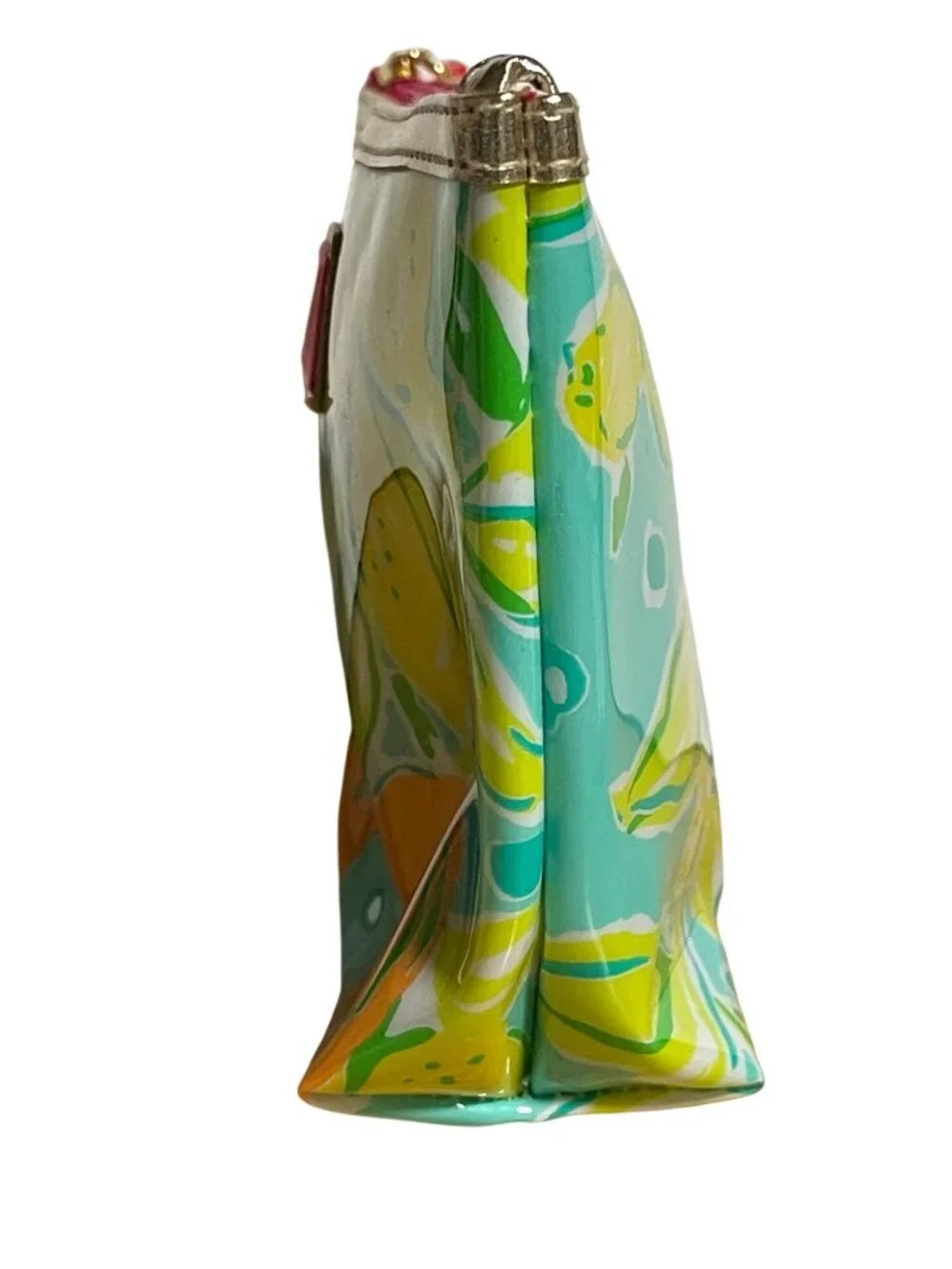 Lilly Pulitzer For Estee Lauder Citrus Print Makeup Bag